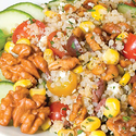 Summer-Fresh Confetti Walnut Quinoa Salad