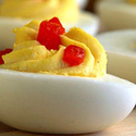 Greek Deviled Eggs with ATHENOS Feta and Lemon