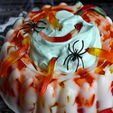 Spook-tacular Halloween JELL-O Dessert
